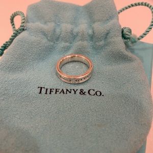 Tiffany 1837 Ring in silver, narrow!
